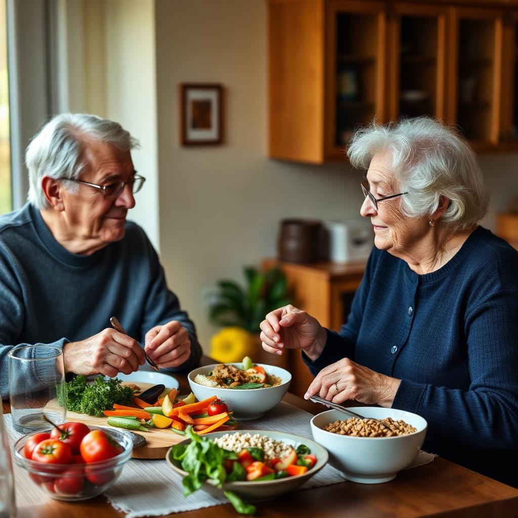 Alimentação Equilibrada na Terceira Idade